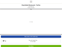 Tablet Screenshot of kingkabobfairfax.com
